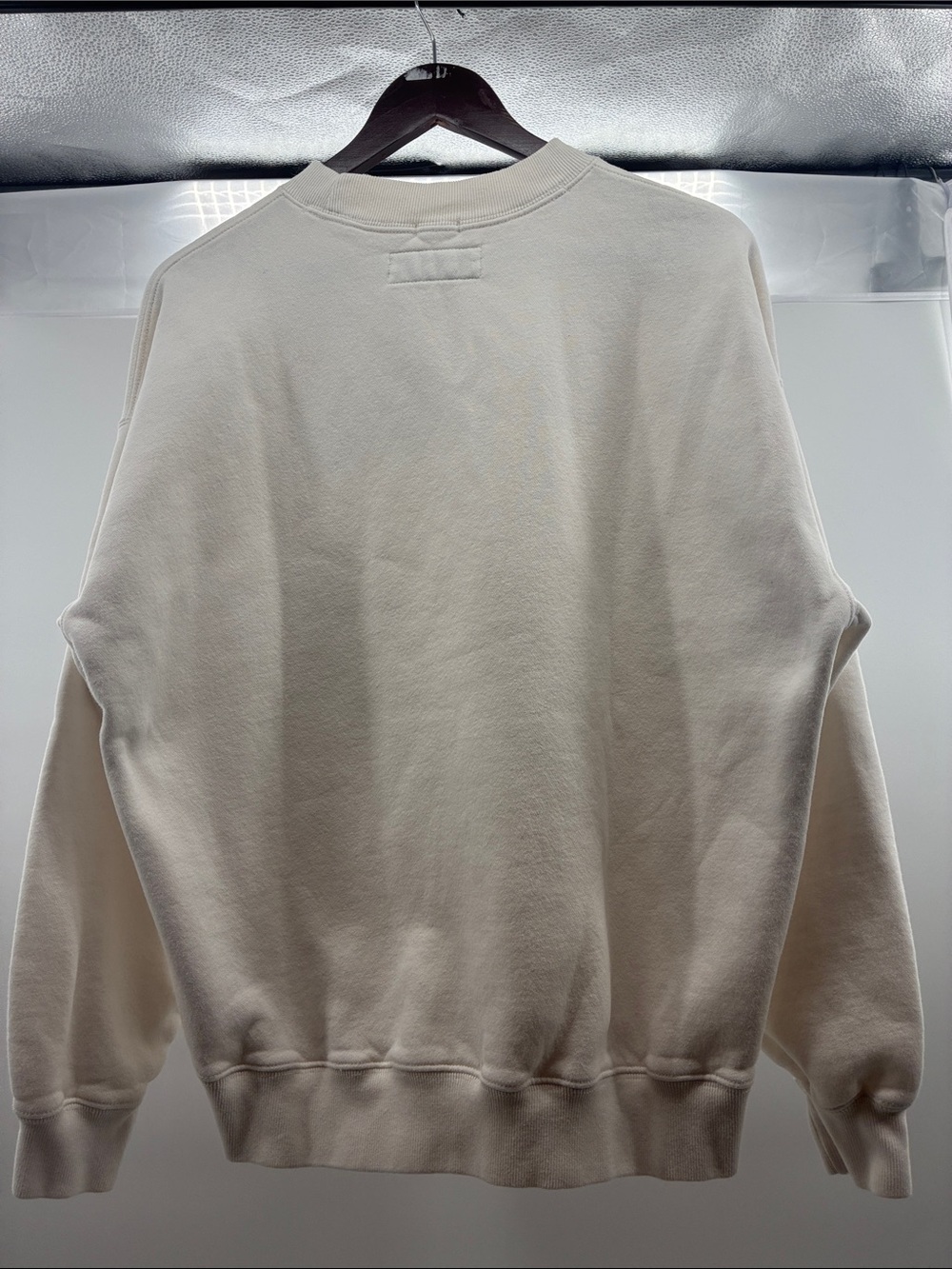 Abercrombie & Fitch Cream Banff Graphic Crewneck Sweatshirt - Picture 2 of 3